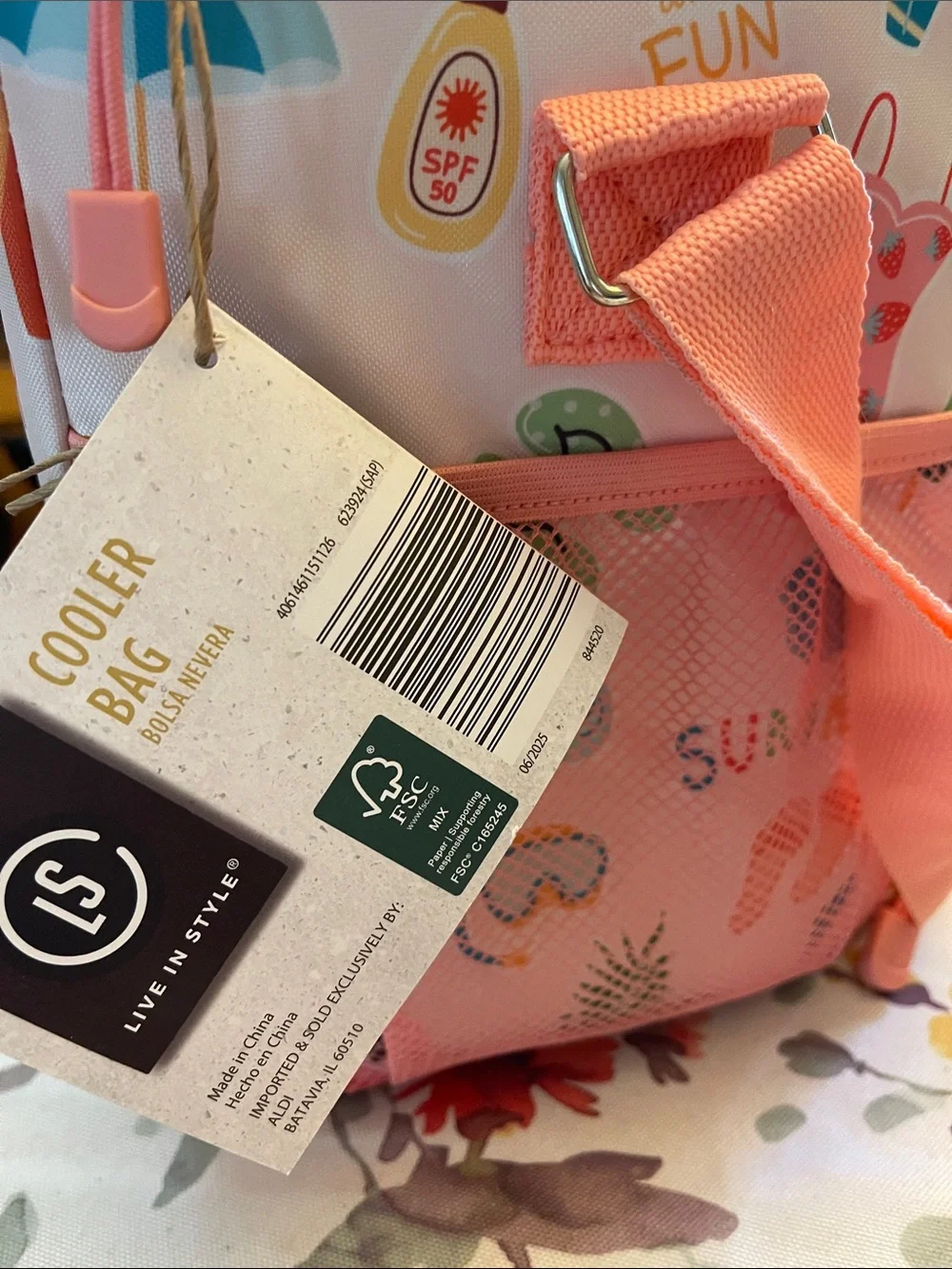Aldi Life in Style - Leisure Insulated Cooler Bag